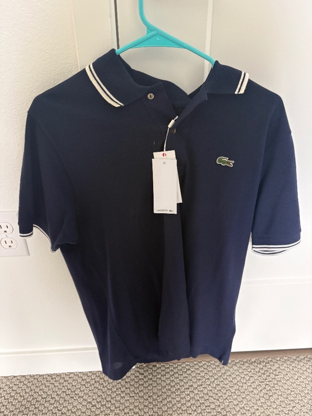 Lacoste Navy Polo — New With Tags